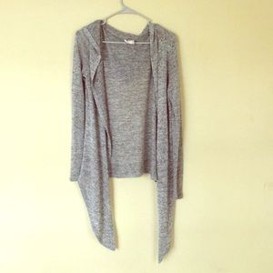 Professional gray sweater